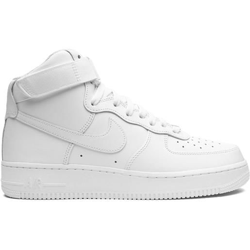 Nike sneakers alte air force 1 triple white - bianco