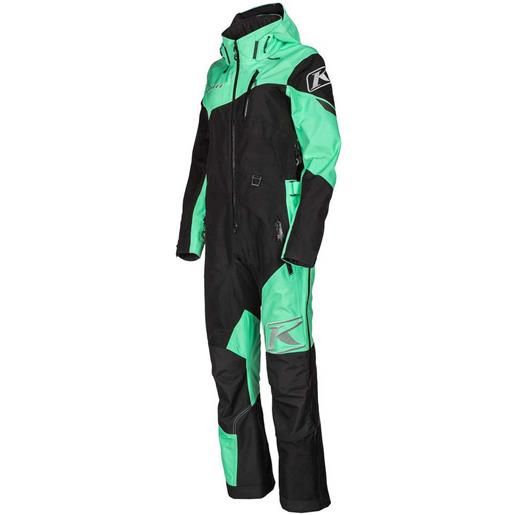 Klim shredsa one-piece suit verde, nero 2xl / regular donna