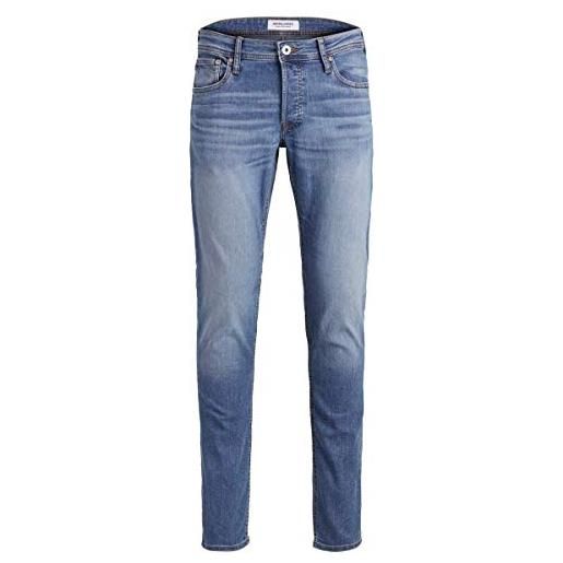 JACK & JONES jeans glenn lavaggio chiaro, elasticizzato (36w / 32l, blu jeans)