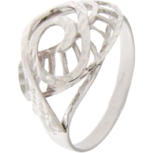 Gioielleria Lucchese Oro anello donna oro bianco gl100982