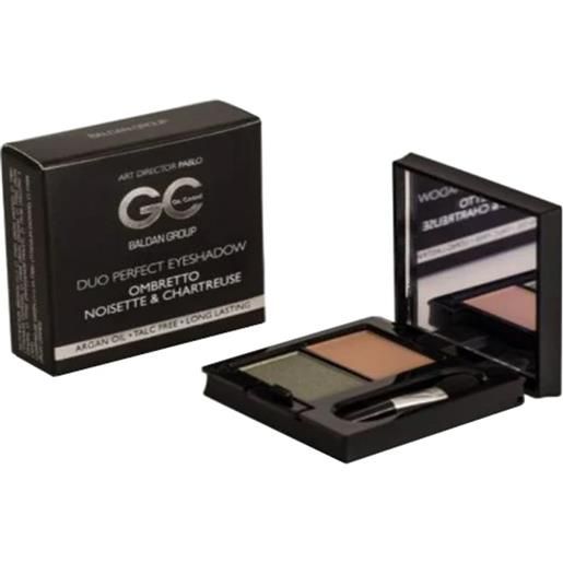 GIL CAGNE' gc eye shadow duo noisette&chartreuse