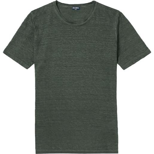 Zeybra - t-shirt uomo lino mility