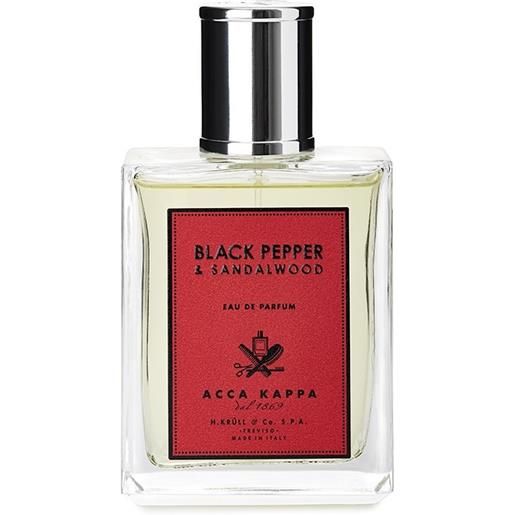Acca Kappa black pepper & sandalwood eau de parfum 100ml