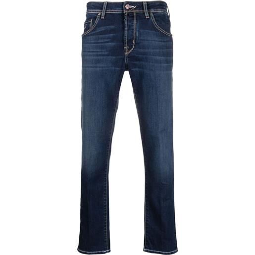 Jacob Cohën jeans slim con applicazione - blu