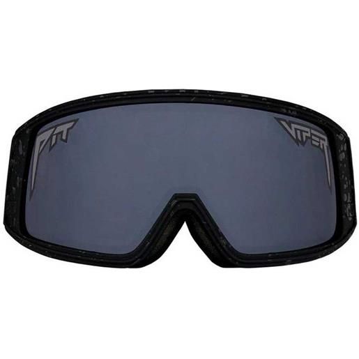 Pit Viper the blacking out ski goggles nero silver mirror/cat2+light smoke low light/cat0