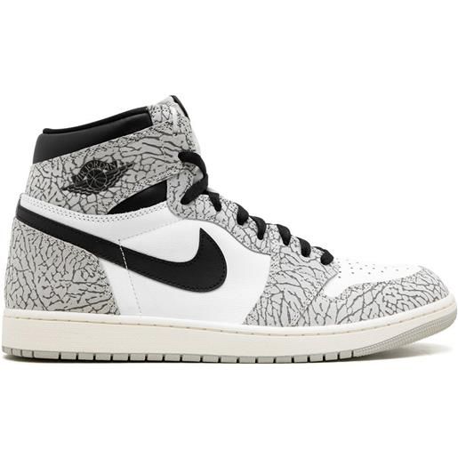 Jordan "sneakers air Jordan 1 high og ""white cement"" " - grigio