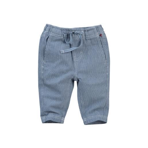 People Wear Organic baby pantalone lungo in denim - col. Jeans rigato