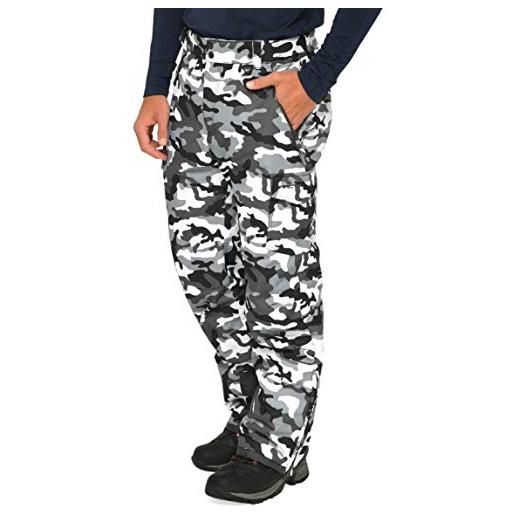 ARCTIX snow sports cargo pants, pantaloni da neve uomo, lime, x-large (40-42w 30l)