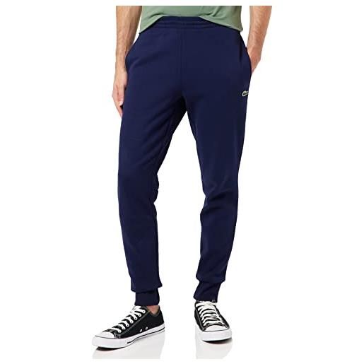 Lacoste xh9624 pantaloni sportivi, navy blue, l uomo