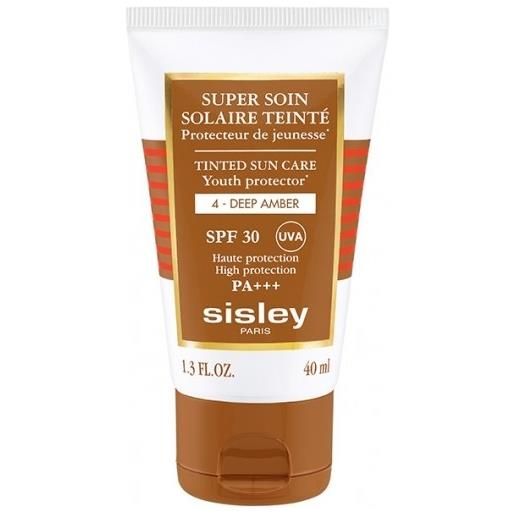 Sisley super soin solaire teinté spf 30 - crema solare colorata n. 4 deep amber 40 ml
