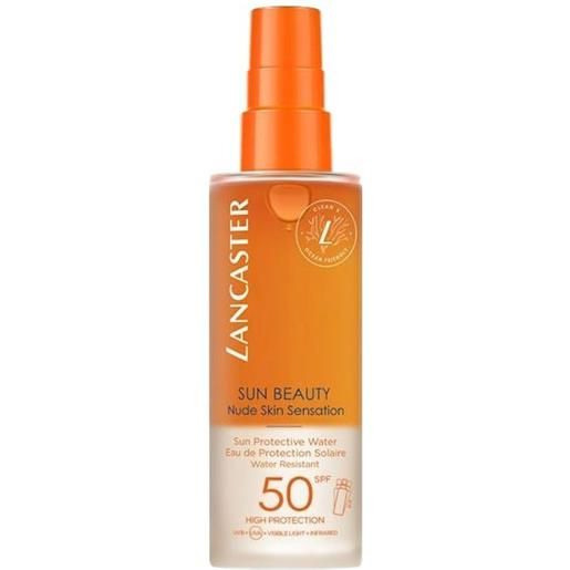 LANCASTER sun beauty nude skin sensation spf50 - acqua solare protettiva 150 ml