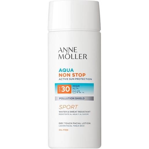 ANNE MOLLER aqua non stop spf30 - lozione viso dry touch 75 ml