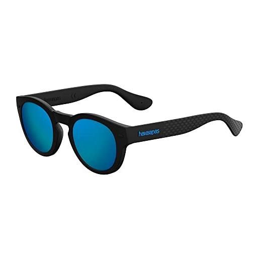 Havaianas trancoso/m sunglasses, black (black/blue), 49 unisex