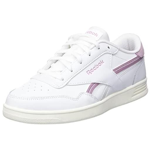 Reebok royal techque t, scarpe da tennis uomo, ftwr white pure grey 1 porcelain pink, 38 eu