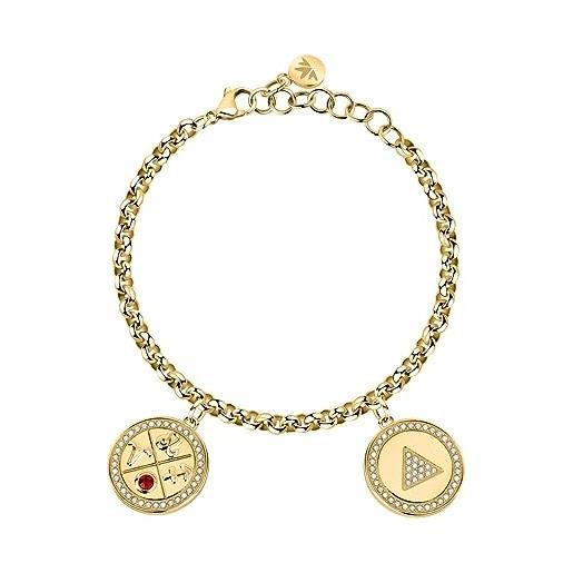 Morellato cosmo bracciale donna capsule collection in acciaio, cristalli - saum13