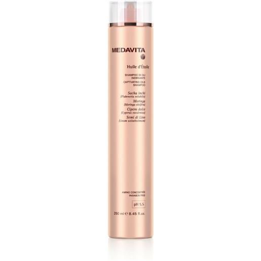 Medavita huile d'étoile shampoo di oli inebriante 250ml - shampoo nutriente illuminante per tutti i tipi di capelli