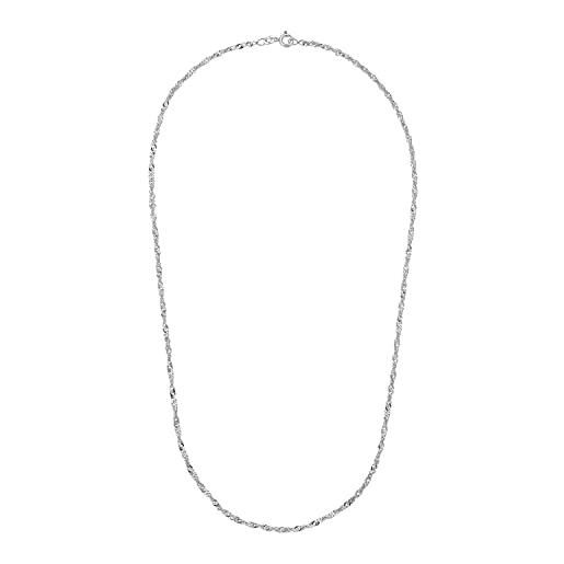 Amor collana in argento 925 da donna, 45 cm, argento, in confezione regalo, 2017530