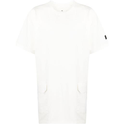 Y-3 t-shirt con applicazione - bianco