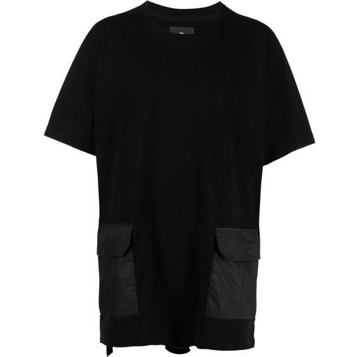 Y-3 t-shirt con applicazione - nero