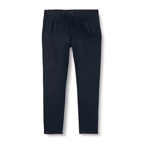 Sisley mens trousers 4aghsf011 pants, blue 06u, 50