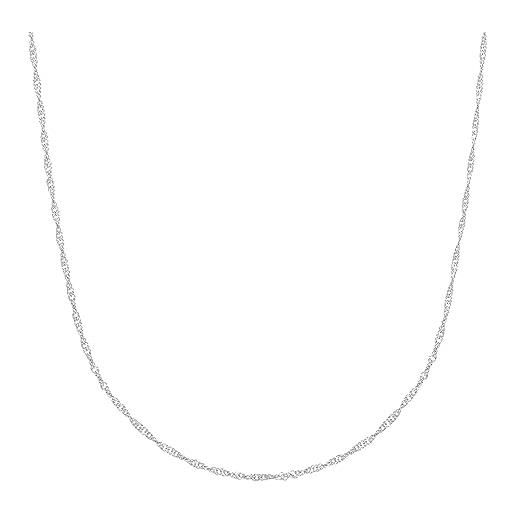 Amor collana in argento 925 da donna, 45 cm, argento, in confezione regalo, 9208647