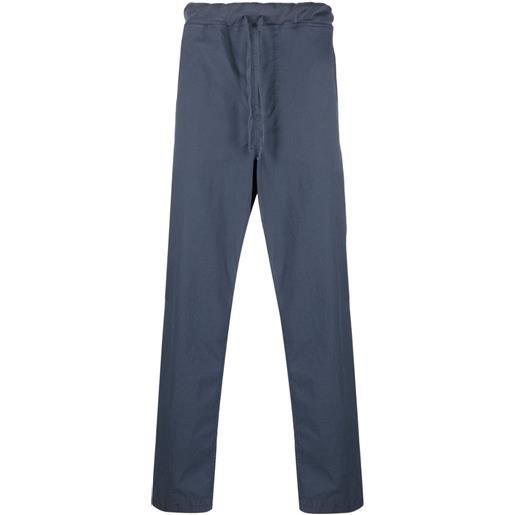 Polo Ralph Lauren pantaloni dritti con coulisse - blu