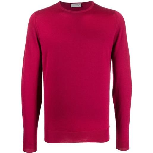 John Smedley maglione girocollo - rosa