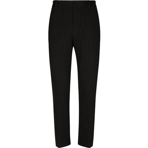 Dolce & Gabbana pantaloni sartoriali con stampa - nero