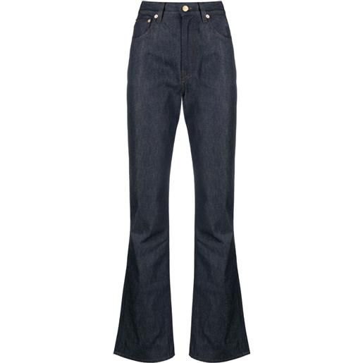 Jacquemus jeans svasati le de nîmes - blu