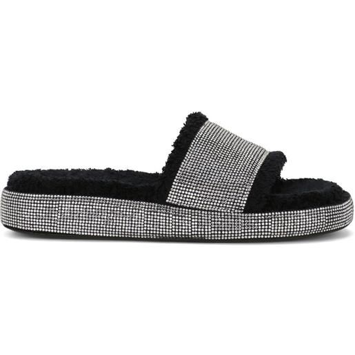 Dolce & Gabbana slippers con decorazione - nero