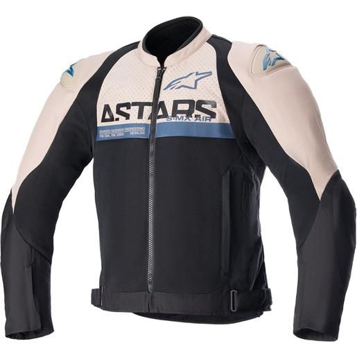 ALPINESTARS - giacca ALPINESTARS - giacca smx air light marrone / sodalite blue