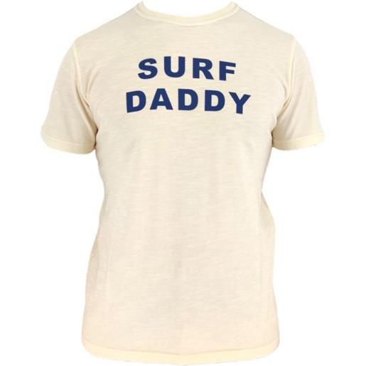 BL'KER t-shirt surf daddy uomo milk