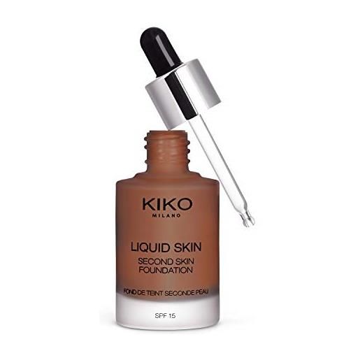 KIKO milano liquid skin second skin foundation 14 | fondotinta fluido effetto seconda pelle