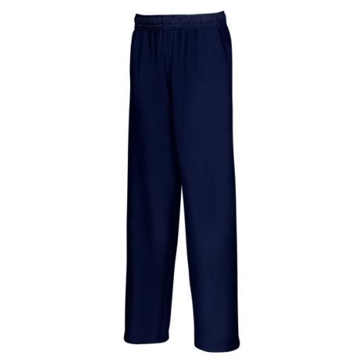 Fruit of the loom ss060m pantaloni sportivi, blu (deep navy), xx-large uomo