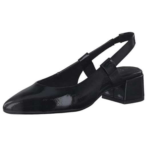 MARCO TOZZI donna 2-2-29500-20, scarpe décolleté, black patent, 37 eu