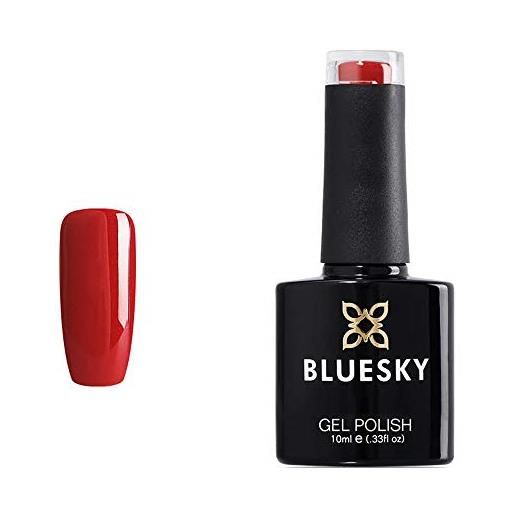 Bluesky smalto per unghie gel, hollywood red carpet, 80521, rosso (per lampade uv e led) - 10 ml