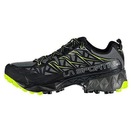 La sportiva akyra gtx, scarpe da trail running uomo, multicolore (carbon apple green 000), 38.5 eu