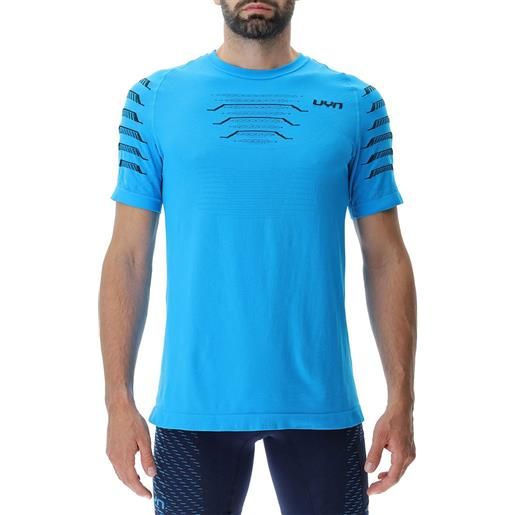 Uyn padel series short sleeve t-shirt blu s uomo
