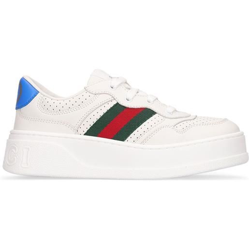 GUCCI sneakers chunky b in pelle