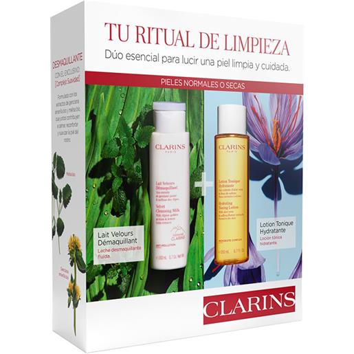 Clarins trattamenti viso your cleaning ritual normal or dry skin