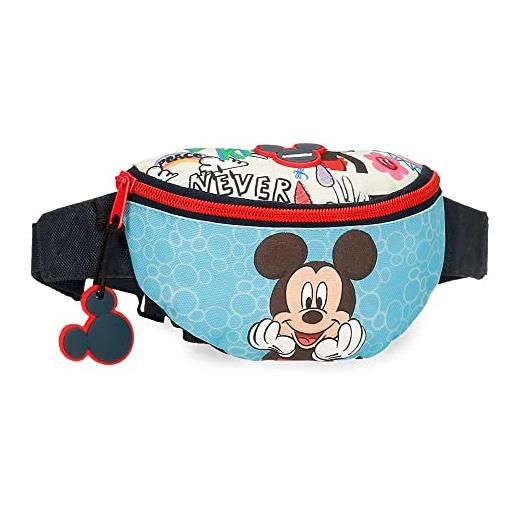 Disney marsupio Disney mickey be cool blu 27x11x6,5 cm poliestere