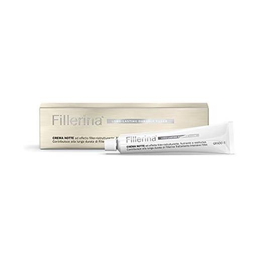 Fillerina long lasting durable filler crema notte viso effetto filler antirughe grado 4 50ml