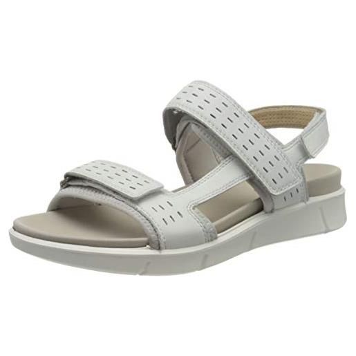 Legero fano, sandali con cinturino donna, bianco (white 10), 40 eu