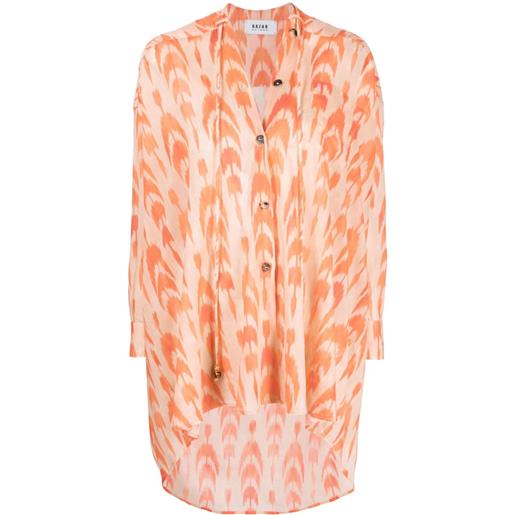 Bazar Deluxe blusa con stampa - arancione