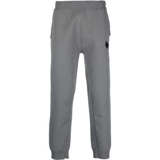 A-COLD-WALL* pantaloni sportivi con applicazione - grigio
