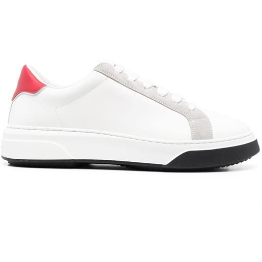 Dsquared2 sneakers con inserti - bianco
