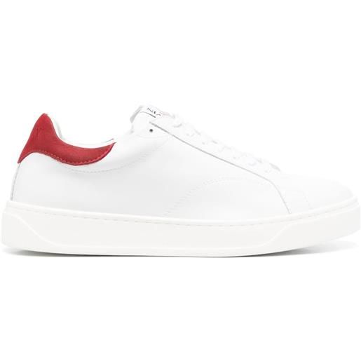 Lanvin sneakers con applicazione - bianco