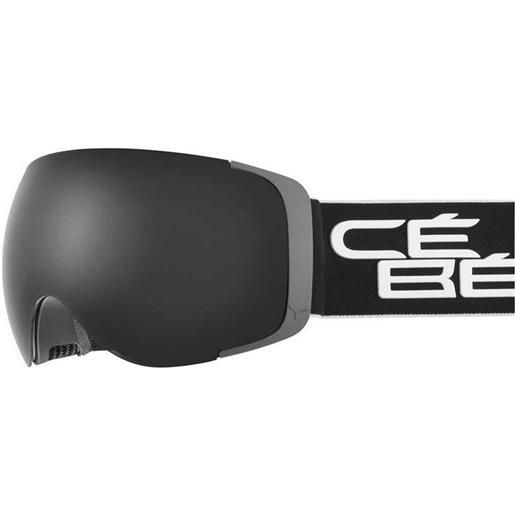 Cebe exo ski goggles bianco, nero grey ultra black/cat3- amber flash mirror/cat1