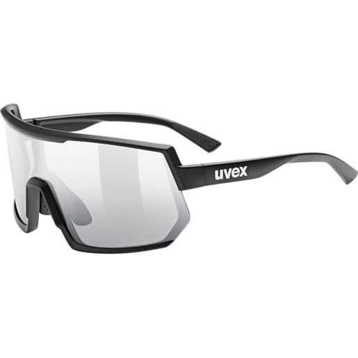 Uvex sportstyle 235 black/mirror silver - occhiale sportivo