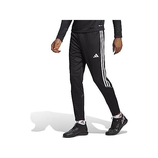 Adidas tiro 23 club, pantaloni sportivi uomo nero/bianco, s